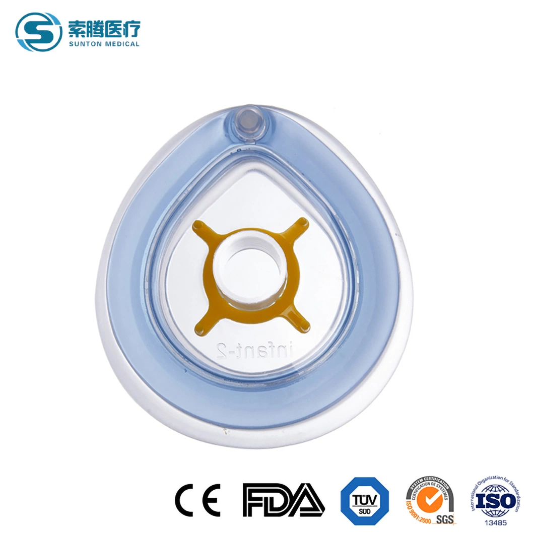 Sunton China High-Quality Colored Removable Hook Rings En 149 -2001+A1-2009 Safety Standard Anesthesia Mask Manufacturing