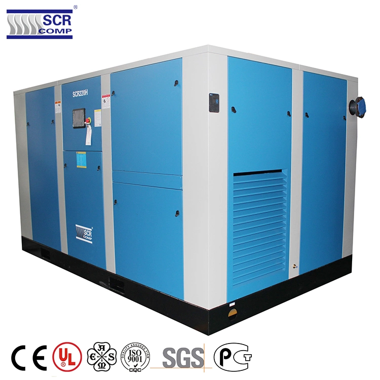 2018 New! ! ! /Japanese Technology/220HP 24~35m3 Per Min/Screw Air Compressor (SCR220H Series) /High Efficiency Airend/Direct Driven Design/Medical