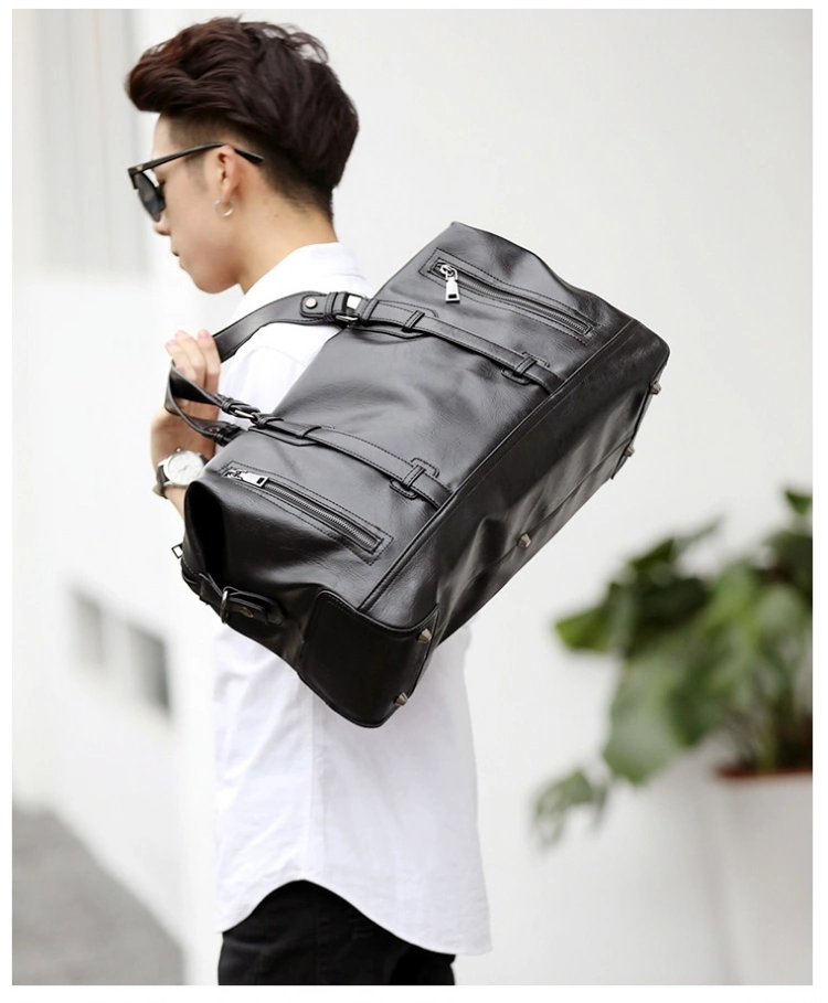 Strong Texture PU Large Capacity Luggage Travel Bag