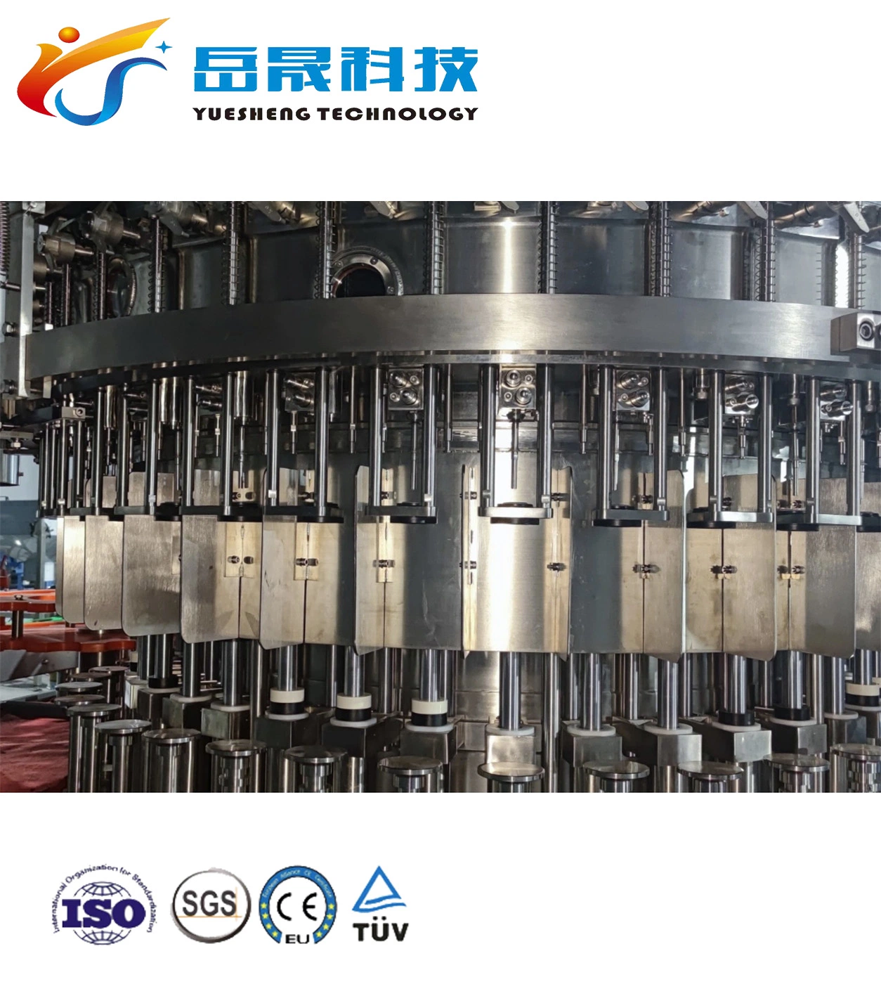 Automated Bottle Blowing Filling Capping Sealing Machine