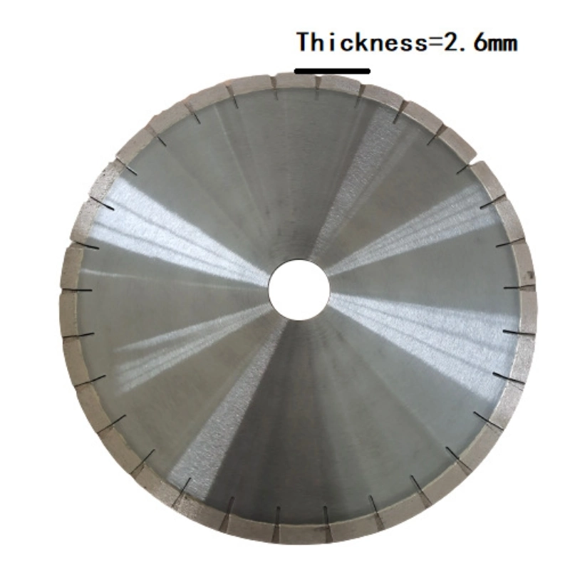 Hoja de diamante de piedra de tipo corte universal para granito de 14 pulgadas 350mm (15mm 12 10mm altura) Potencia de diamante de grado alto + Acero 65mn