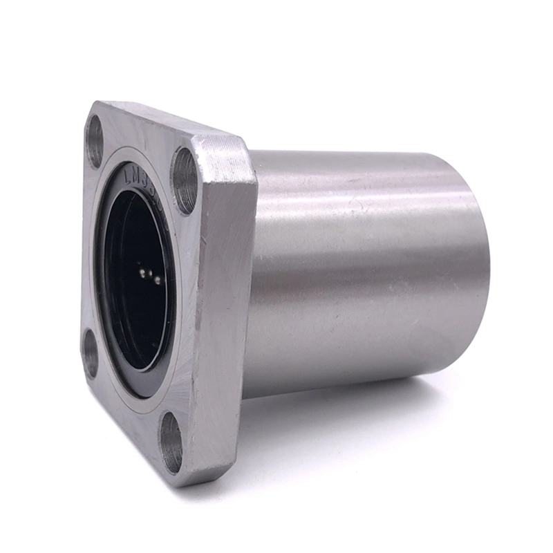 High Precision 12mm Square Flange Linear Motion Bearing Lmf 35uu Lmf40uu Lmf 50uu Lmf 60uu Lmf 80uu Lmf100uu Linear Bearing with Flange Block