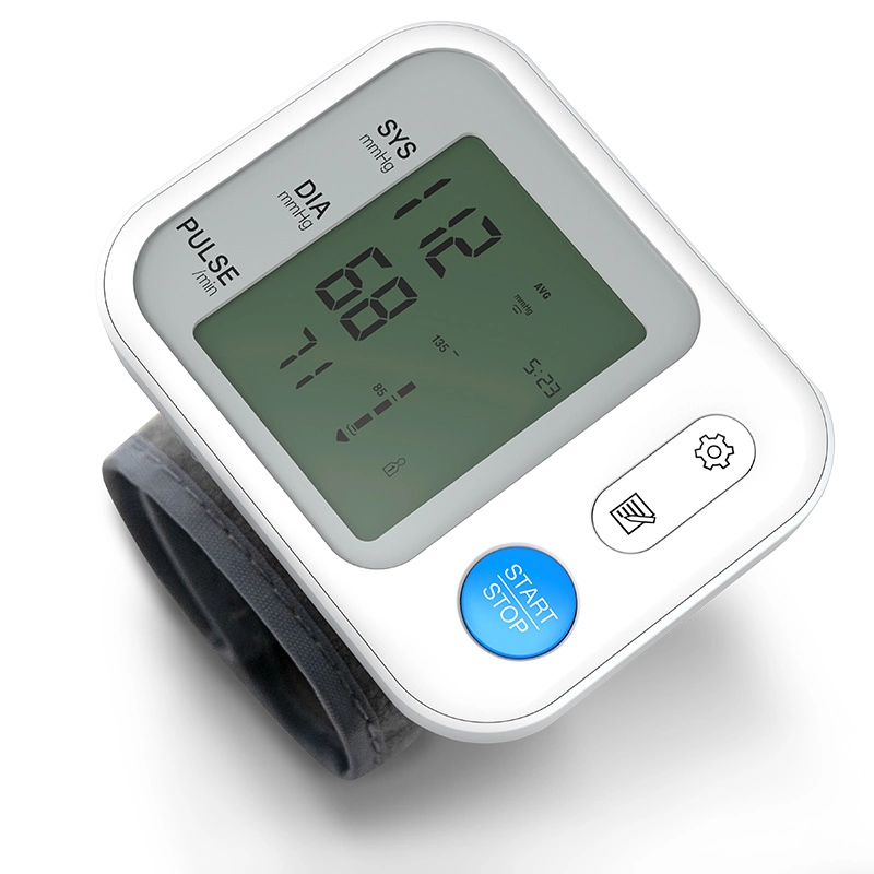 Talking Backlight Automatic Wrist Watch Hospital Digital Blood Pressure Monitor