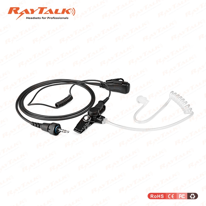 Acoustic Tube Earpiece with Ptt Microphone for Tc-320 Radio