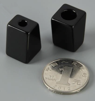 NdFeB Stong Black Epoxy Coating Magnet Neodymium Magnet Irregular Shape Magnet Countersunk Hole Aimant