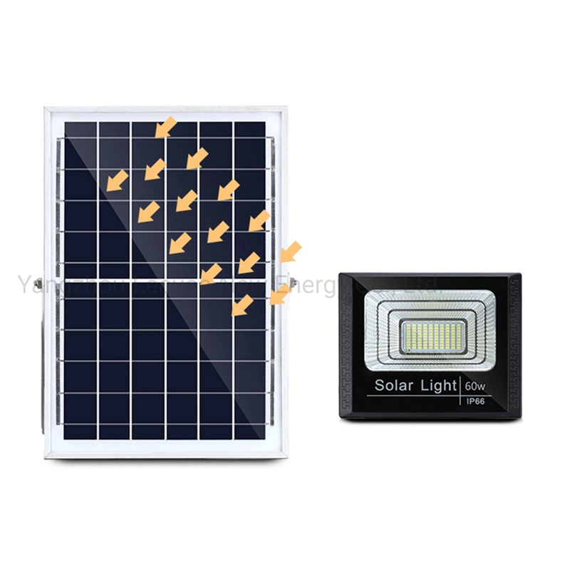 La energía solar de 400 W de luz de la seguridad de la cámara IP67 500W Reflector de 100 vatios