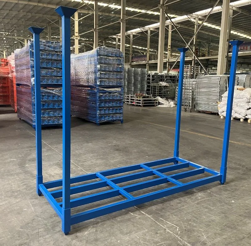 Powder Coating Tyre Display Storage Metal Stand Rack Pallet