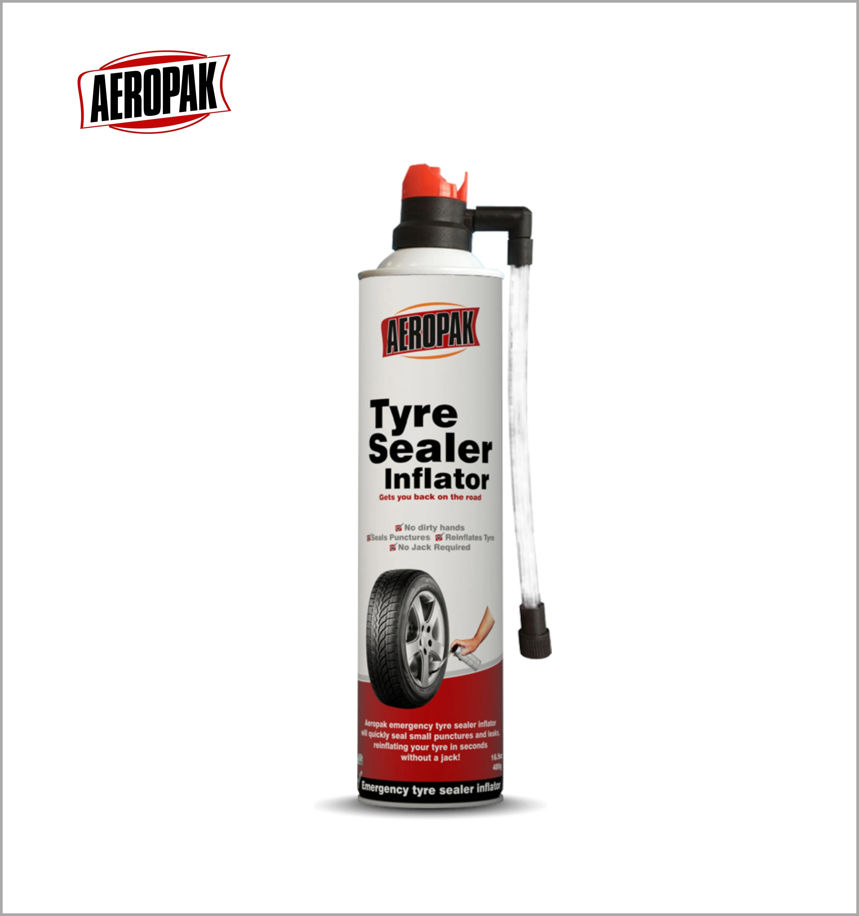 Aeropak Tire Puncture Sealant and Inflator Spray