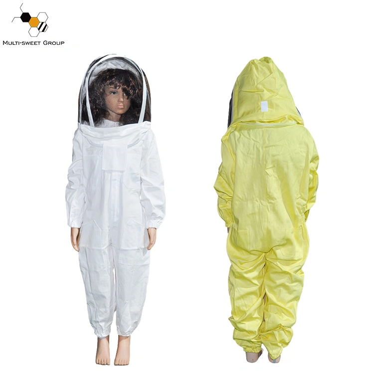 Mono de conservación de abejas mono con capucha algodón niños Bores de abeja