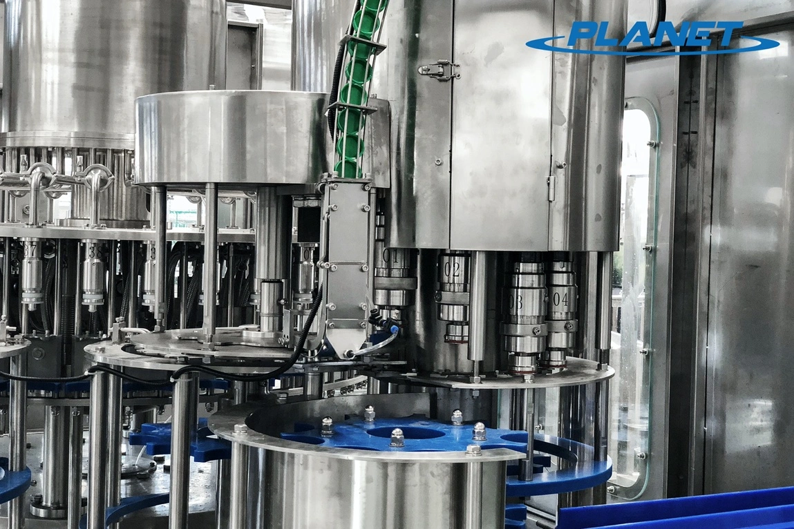 Turnkey 4000 Bph Automatic Pet Glass Bottle Production Beverage Making Drinking Juice Bottling Plant Carbonated CO2 Water Packing Washing Filling Capping Line