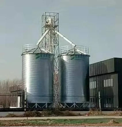 2022 Hot Sale Soybean Meal Wheat Corn Maize Grain Corrugated Steel Silo Price