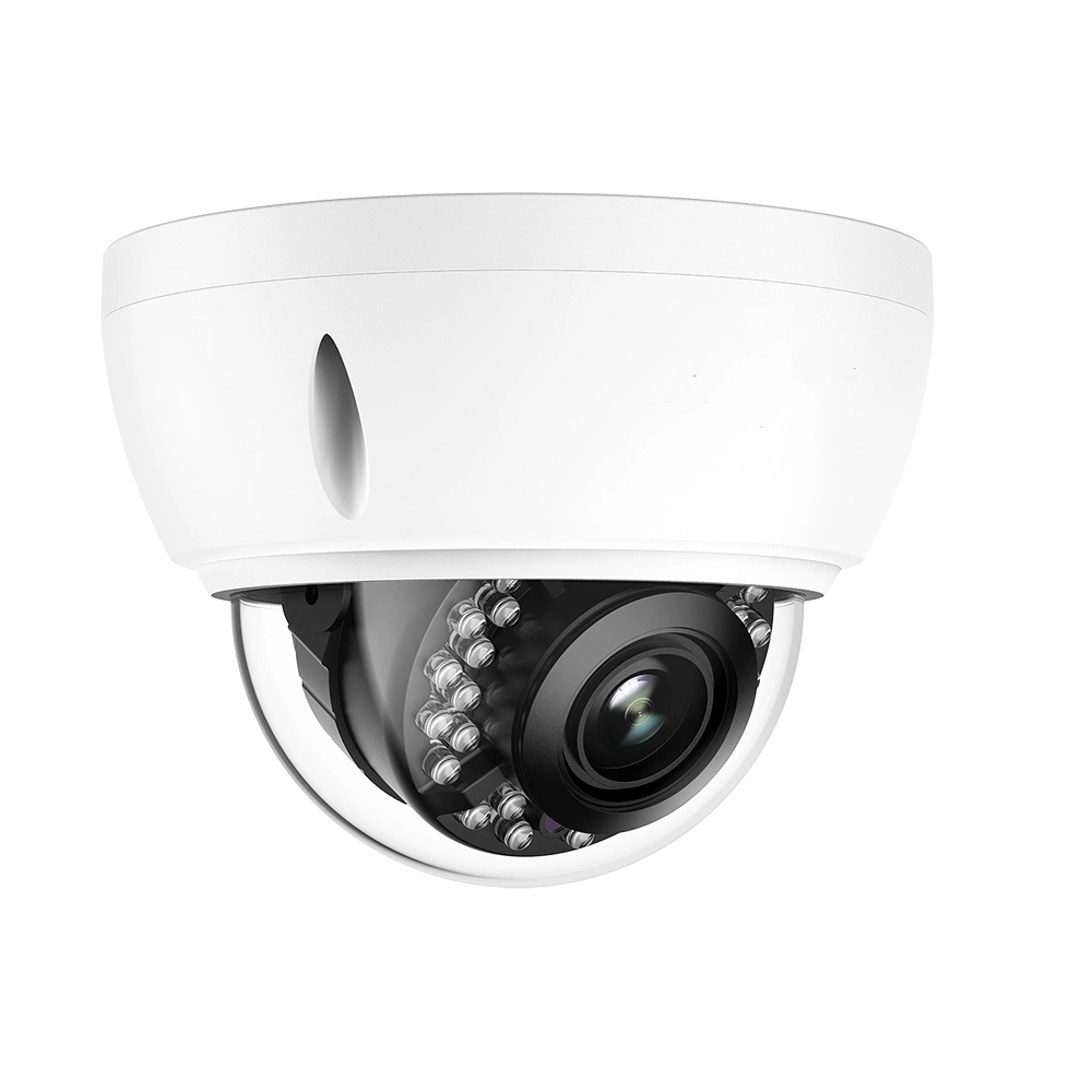 Secumate cúpula metálica de 2MP cámara IP Poe H. Onvif 265 Cámara CCTV Audio cámara CCTV OEM antivandálico proveedor exterior IP66 Sistema de vídeo de seguridad del hogar