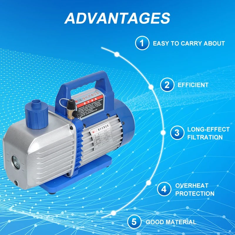 High quality/High cost performance  Rotary Vane Dual Stage Air Electric Vacuum Pump 1.8cfm