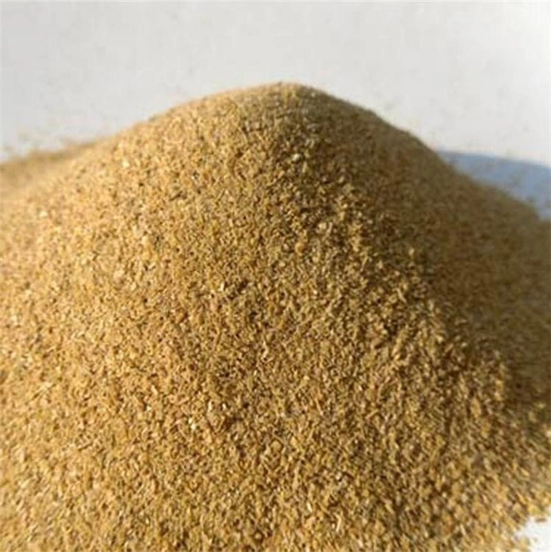 La proteína Amarillo Claro 40-100 Mesh cascarilla de arroz en polvo para la alimentación animal