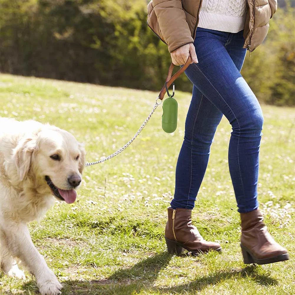 Biodegradable Doggy Poop Bags Eco-Friendly Pet Waste Bags Green Clean up Refill Rolls Pet Poop Bags