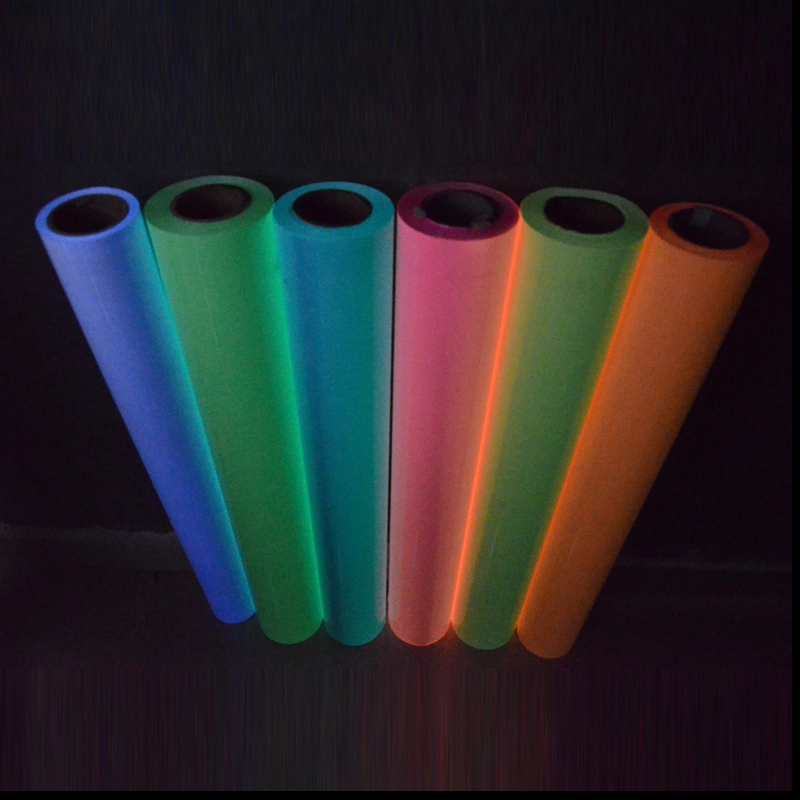 Glow Heat Transfer Film Vinyl for T-Shirt