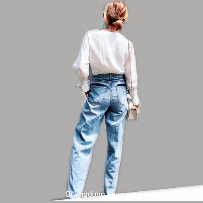 2019 осенью оптовой новый дизайн Fast Fashion дамы Топс длинной втулки блуза повседневная одежда в горловину женщин T кофта блуза с Frillery