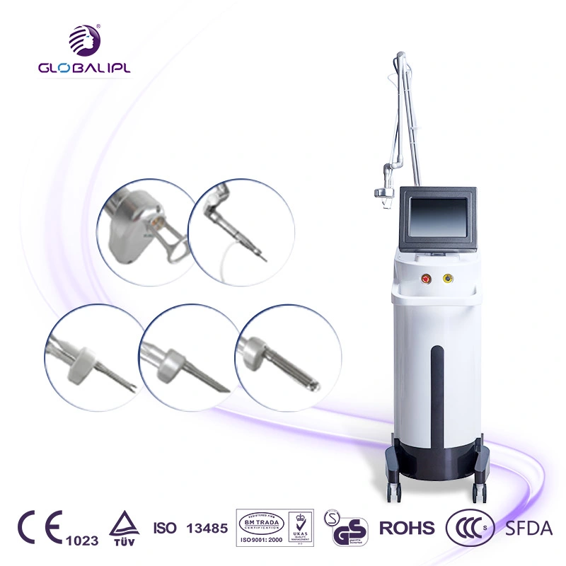 Etiqueta de pele Máquina de remoção fracional de RF laser de CO2 cuidados da pele