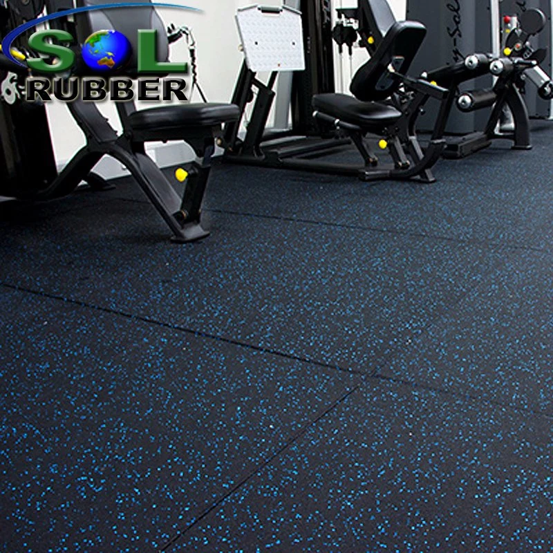 30mm Gym Fitness Durable Safety Rubber Fitness Flooring Mat