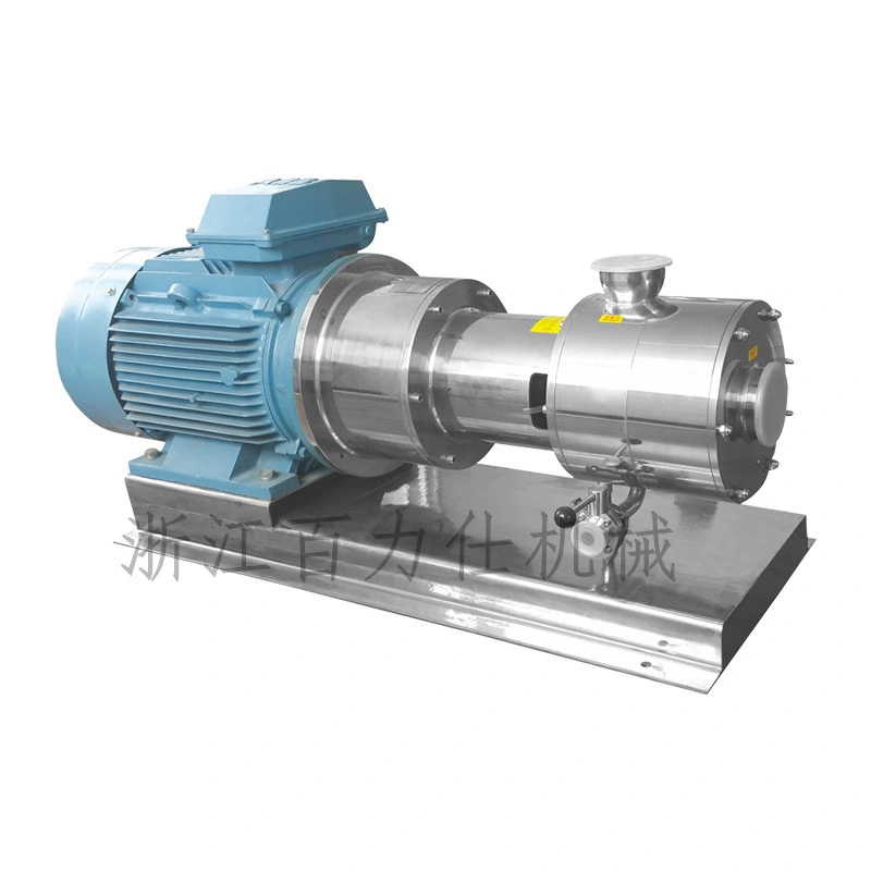 Three Stage Stainless Steel High Shear Inline Mixer Pump