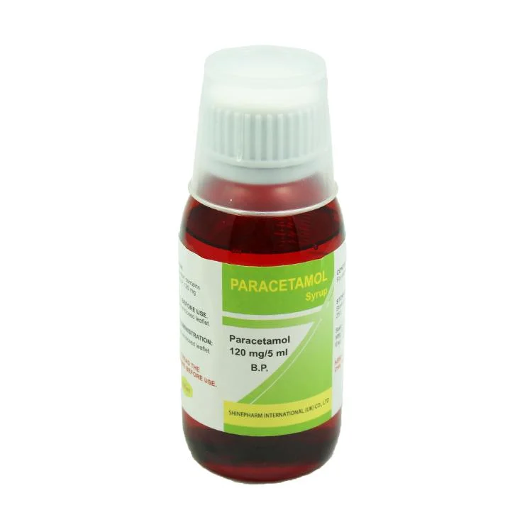 125mg/5ml 100ml Paracetamol Syrup with GMP