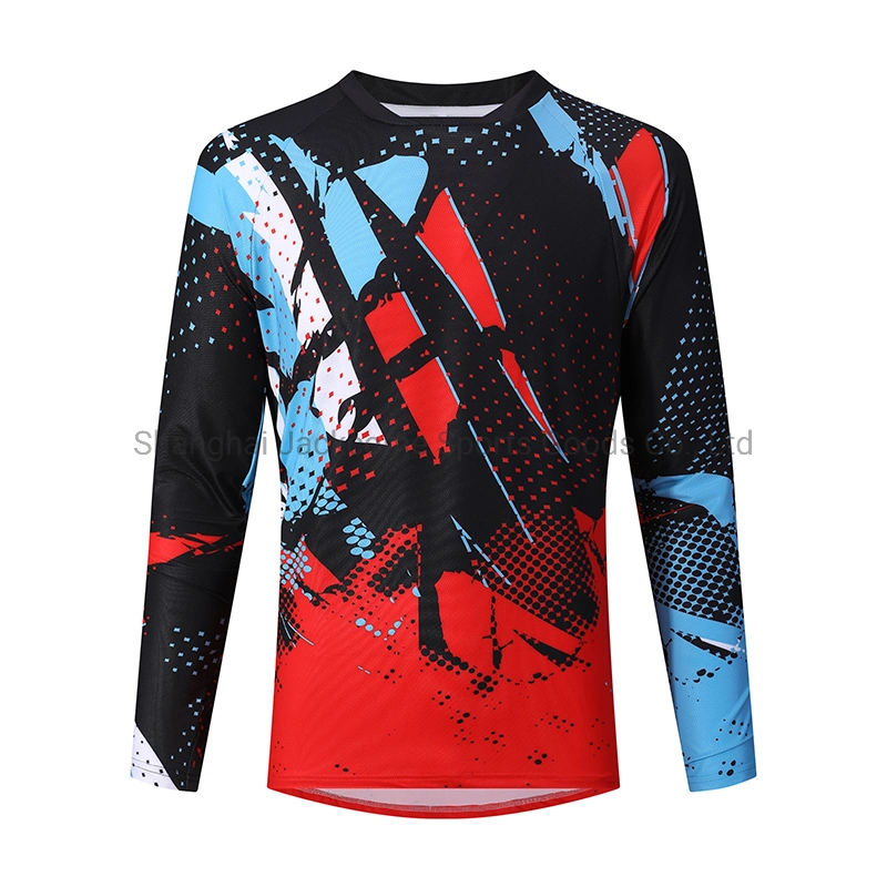 Custom Made High quality/High cost performance  Breathable Mx Motocross Jerseys ATV Dirt Bike Jerseys MTB Mountain Bike Jerseys for Outdoor off-Road