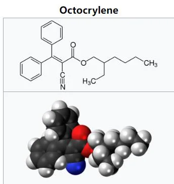 Cosmetic Grade Sunscreen Agent Raw Material UV Absorber Octocrilene Liquid CAS 6197-30-4