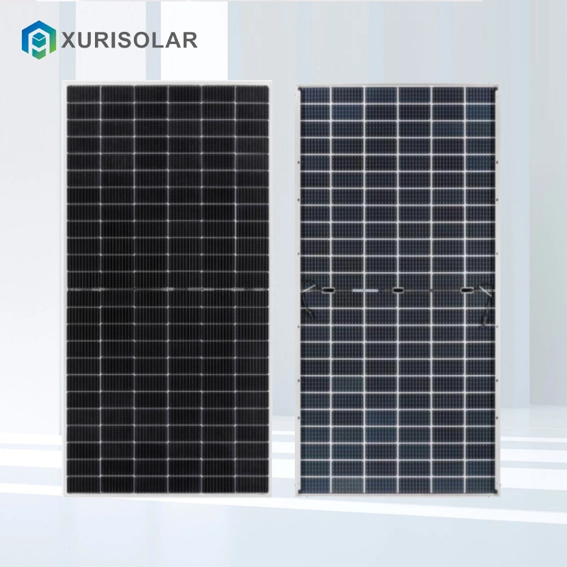 Azul Cor Cheap182mm células solares Energia 535 550 555W Monocristalina