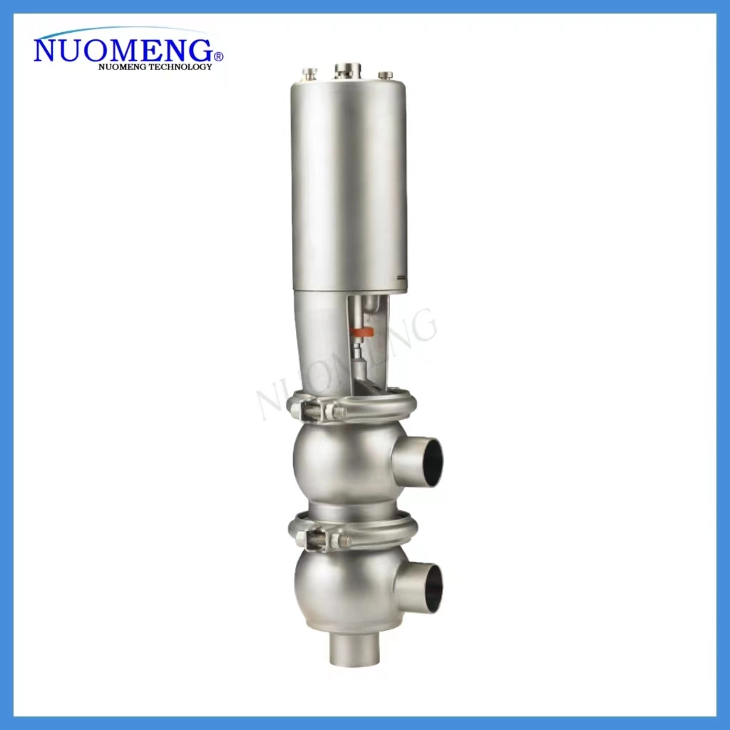 Sanitary Stainless Steel Pneumatic Union Reversing Valve (SMS-No. RJ0003)