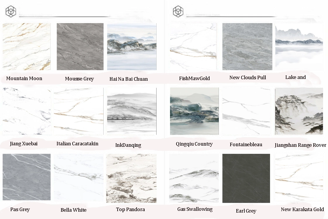 Pizza Gray Bathroom Wall Sintered Stone Slab Floor Large Marble Slab Floor