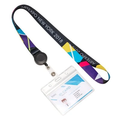 Lanyard with Yoyo, Digital Printing Lanyard, Dye Sublimation Lanyard, Card Holder Lanyard with Yoyo