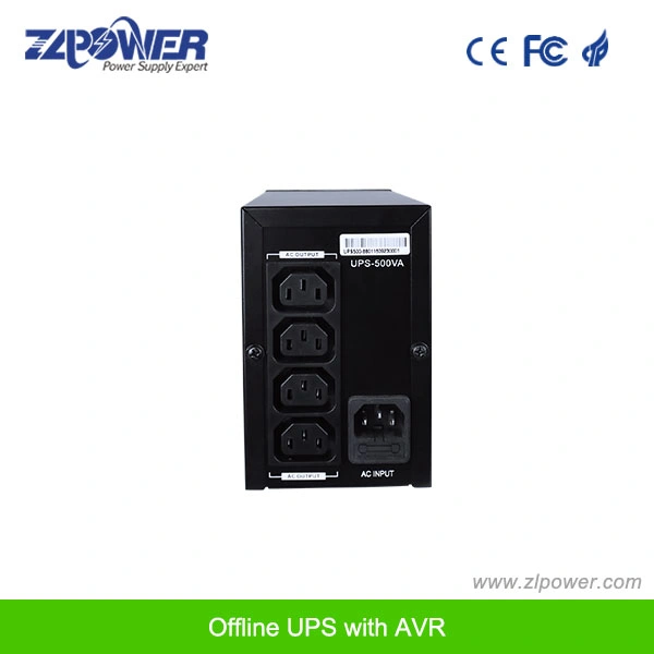 400va 600va 1000va 1500va Small Offline UPS with USB, Rj11 Square Wave