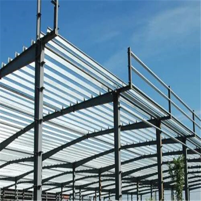 SB038 Structural Construction Steel Beam Prefab Warehouse Prefabricated Building Steel Structure