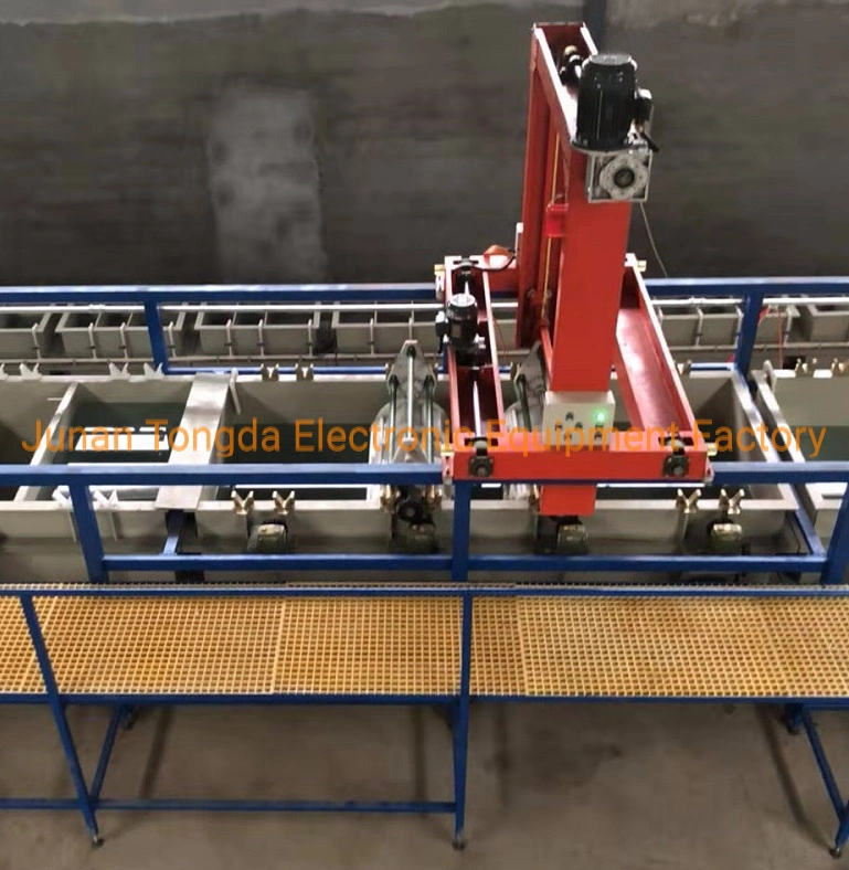 Metal Electroplating Machine with Barrel Acid Plating Equipment Nickel Plating Line