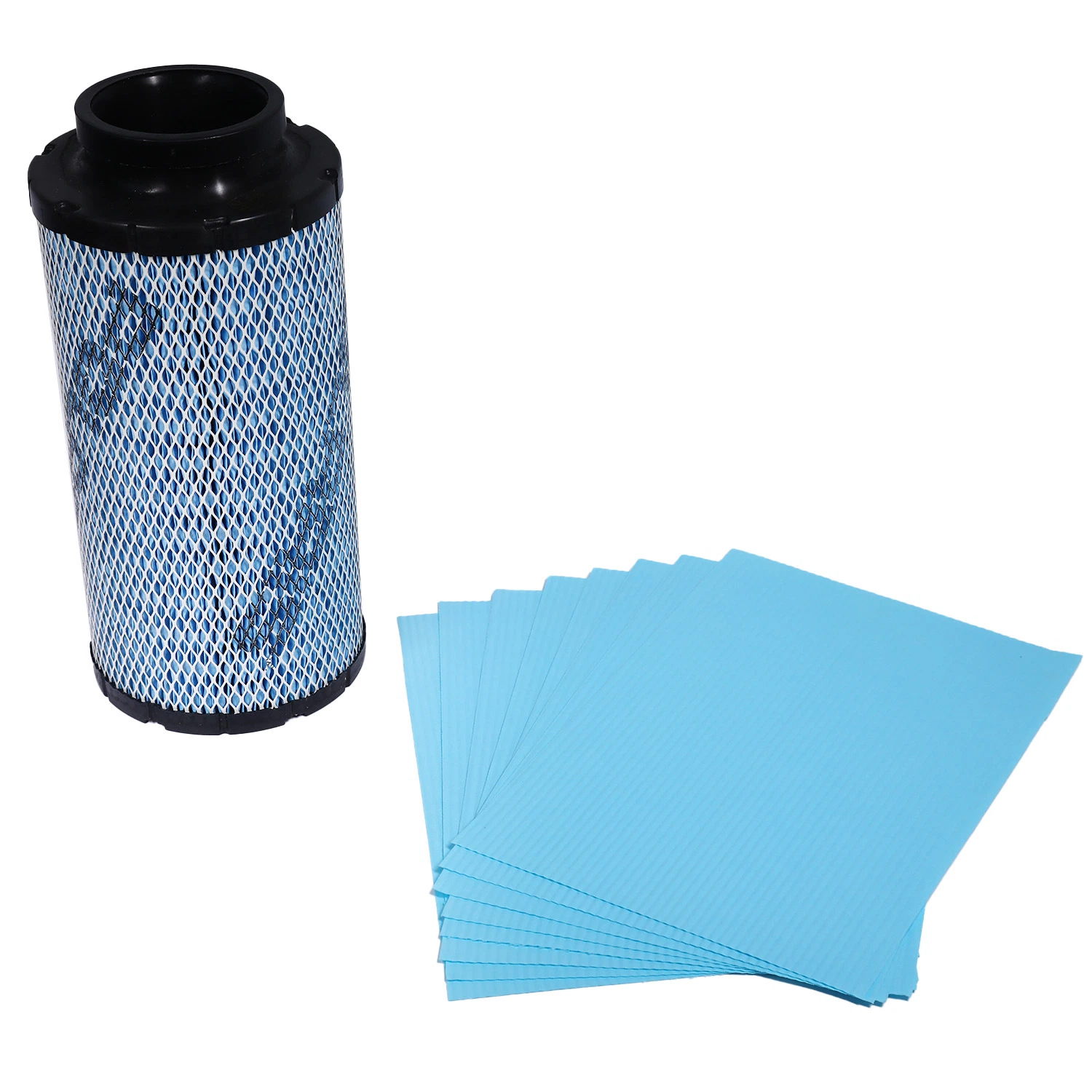 Papel Fllter de color personalizado impregnado con resina fenólica para coche Con papel de filtro de aceite