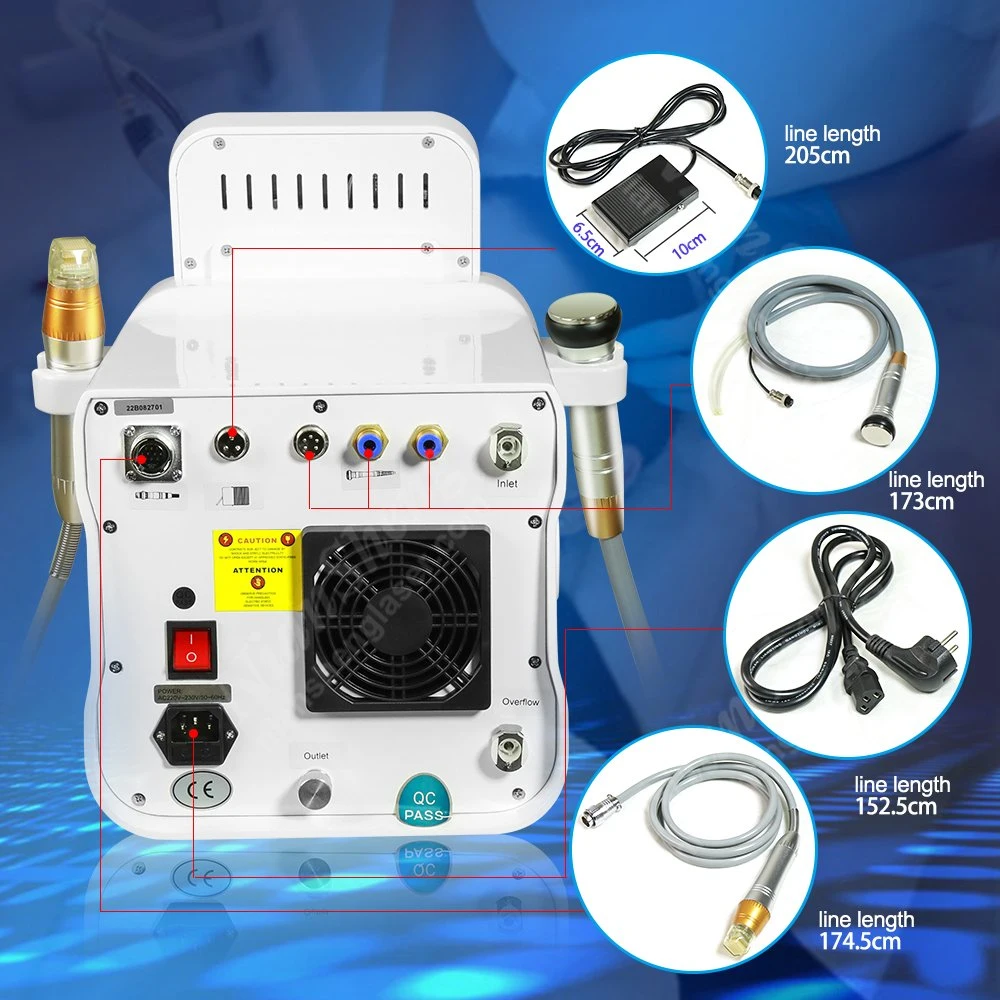 2023 Niansheng peau serrage Wrinkle marques d'étirement retrait RF Microneedling Machine