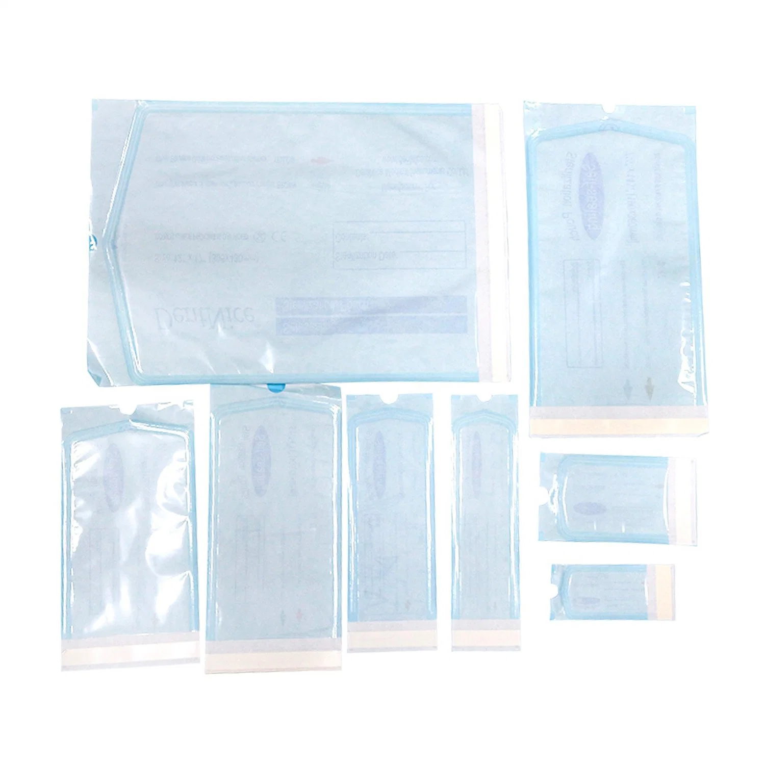 Self Sealing Sterilization Pouches Autoclave Sterilizer Bags Pouch for Dental Instruments