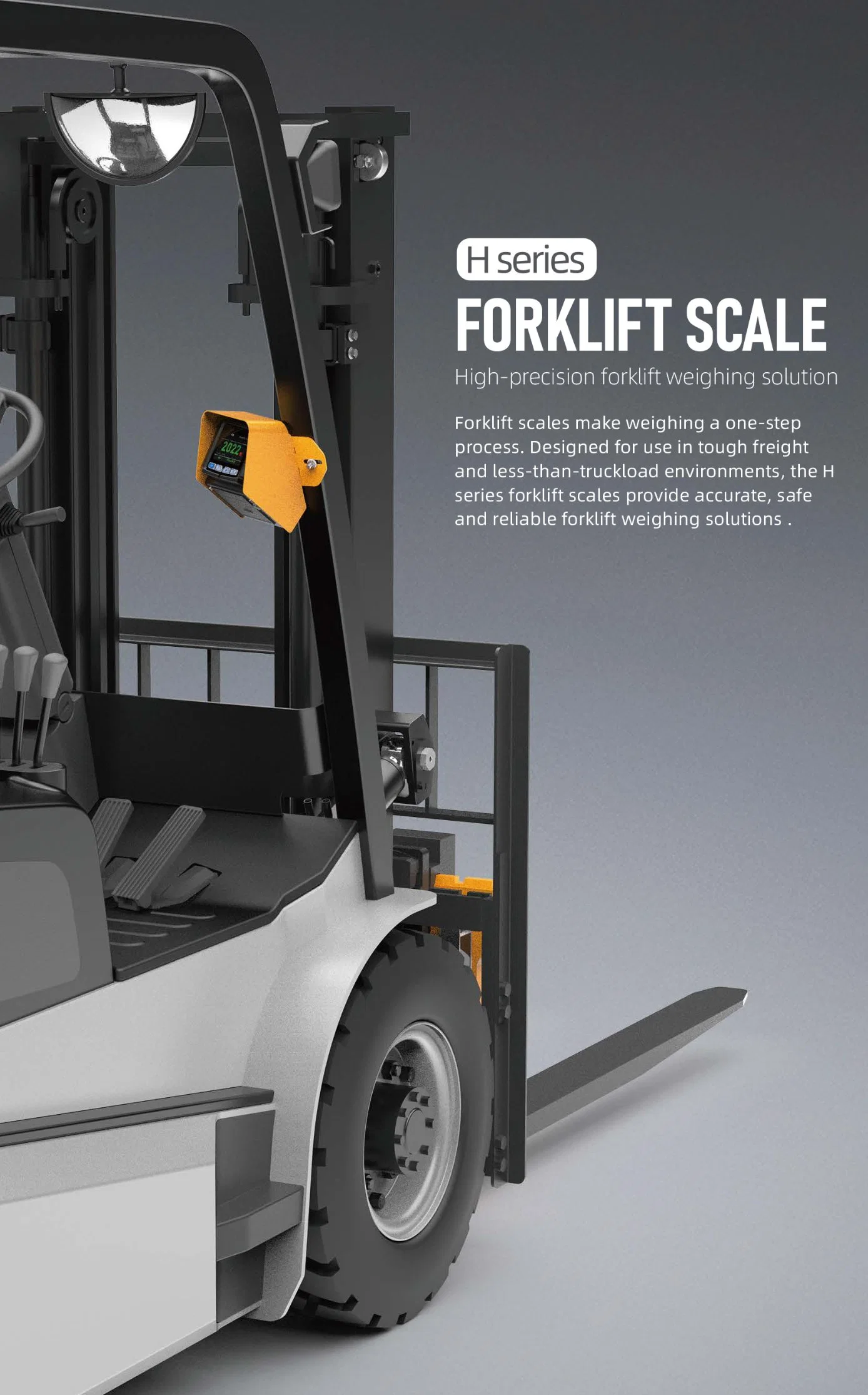 Aida Factory 12-24V Battery Truck Scale