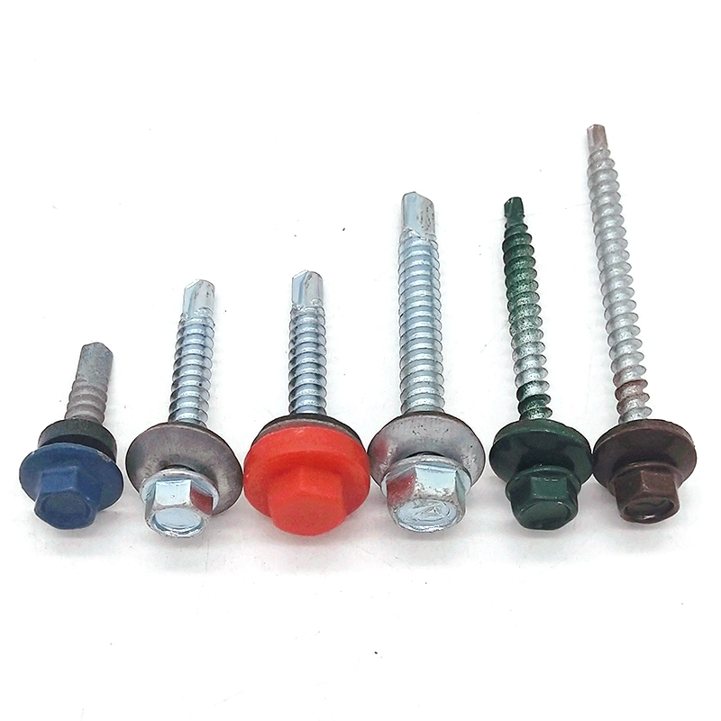 Stainless Steel Hexagon Metal Roofing Self Drilling Screws for Wood 2-12 mm