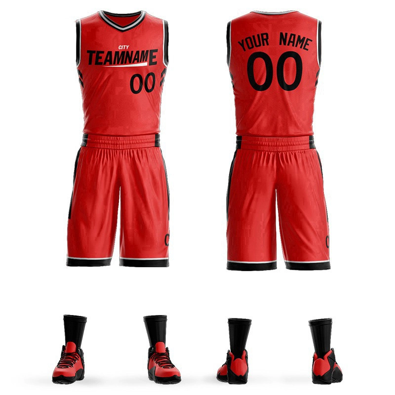 Fabrik Hohe Qualität Polyester Mesh Custom Logo Jugend Basketball Tragen