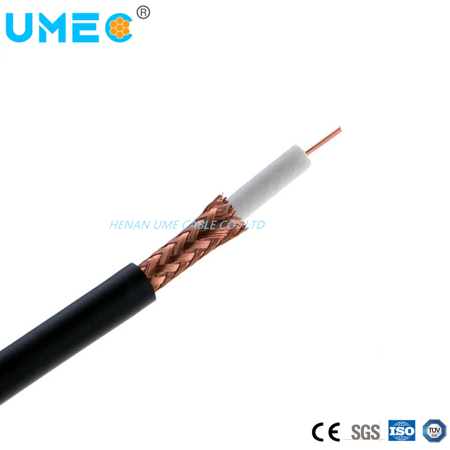 High quality/High cost performance  Rg Series Coaxial Cable ISO CE Certificate Coaxial Rg59 RG6 Rg8 Rg11