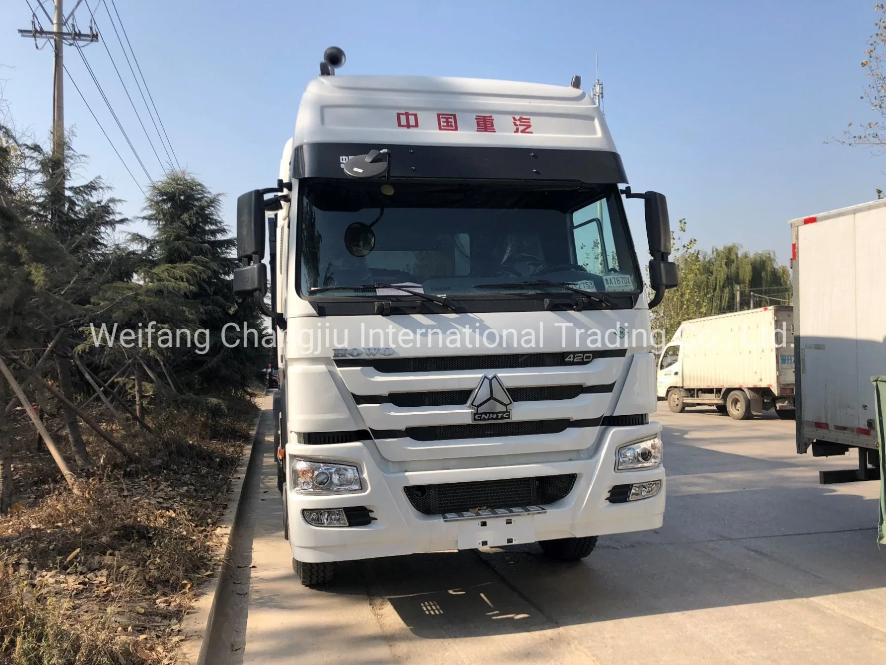 Chinese Factory Hot Sale Used HOWO CNG Diesel LNG 420HP Tractor Truck Cost-Effective Tractor Truck