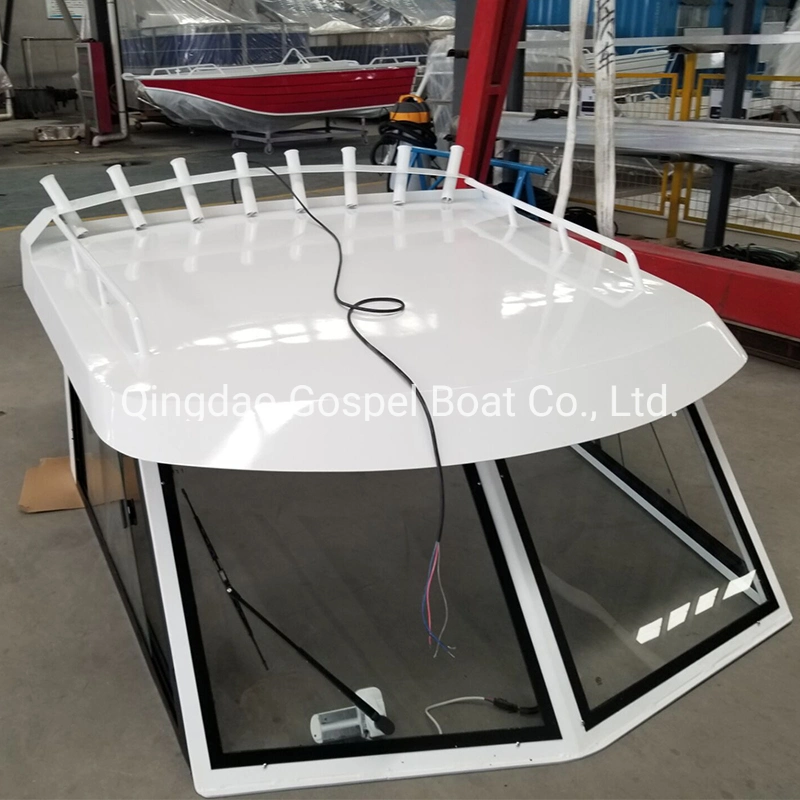 7.5M de pesca de aluminio Custom Cuddy cabaña con hardtop barco