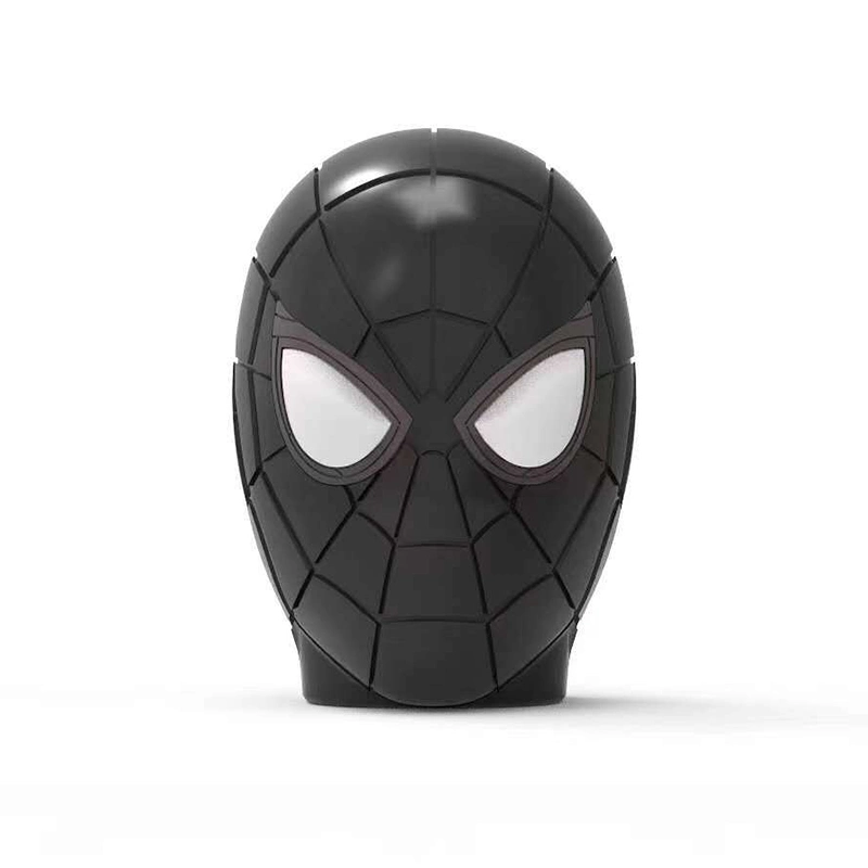 v5,0 subwoofer con radio FM TF Tarjeta Spider-Man Bluetooth altavoz Inalámbrico