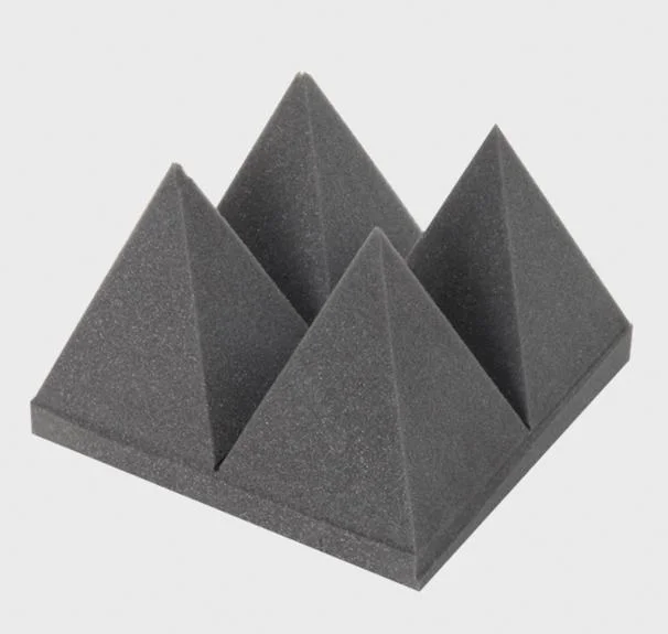 Hot Sales Wallpaper Soundproofing Foam 3D Panel Sound Pyramid Sound Absorption Foam Acoustic Panel for Studio Office Soundproof