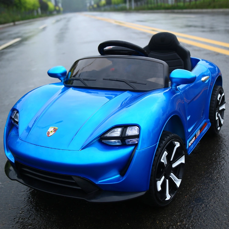 Children&prime; S Simulation Car Electric Toy Car with LED Light and Bluetooth