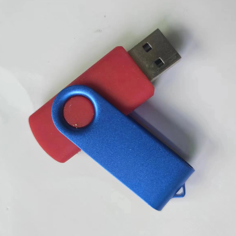 Kostenloser USB-Stick mit drehbarem Logo Twister Pendrive (dl)