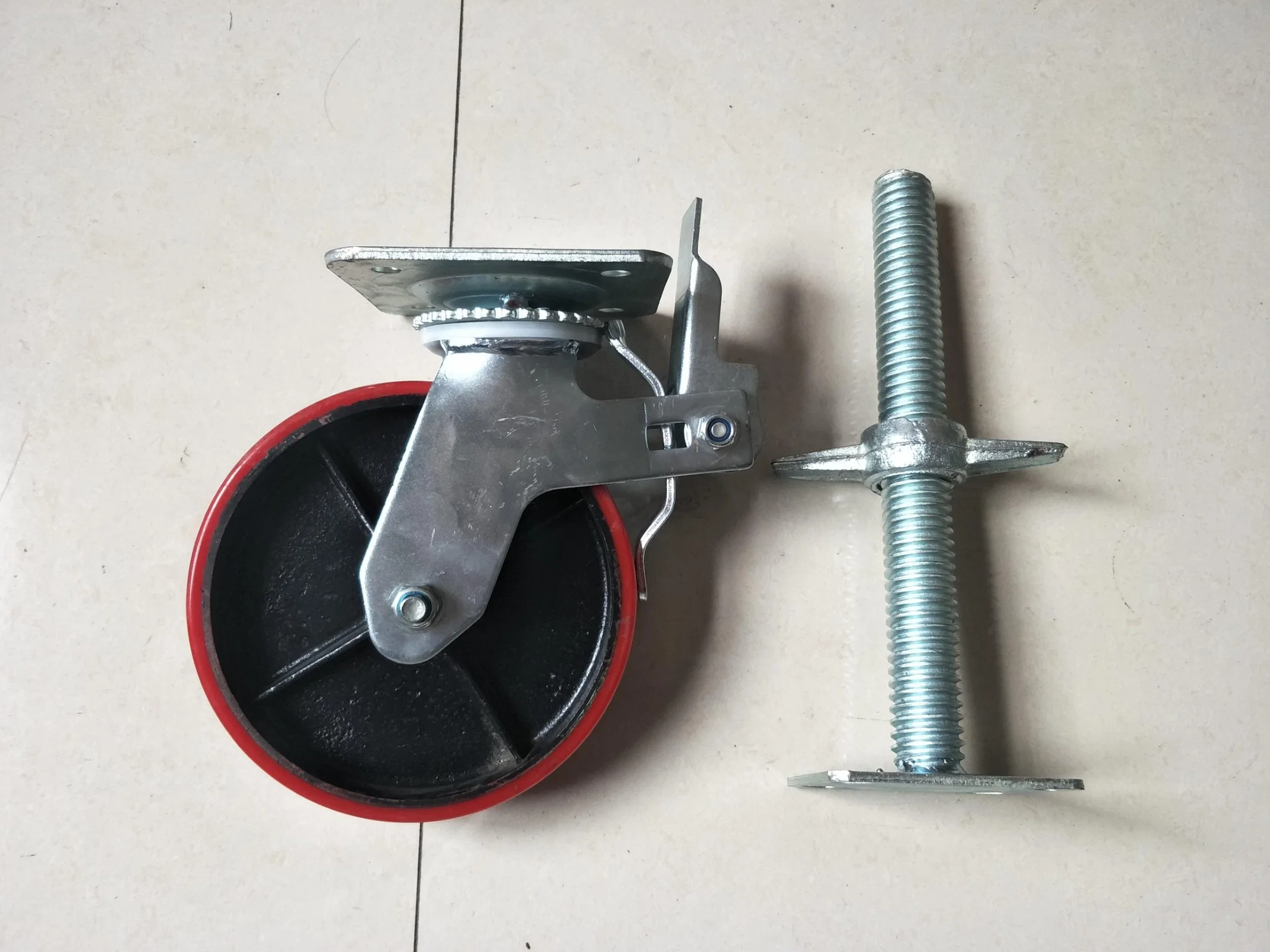 Scaffolding Caster Construction Building Adjustable Jack Base