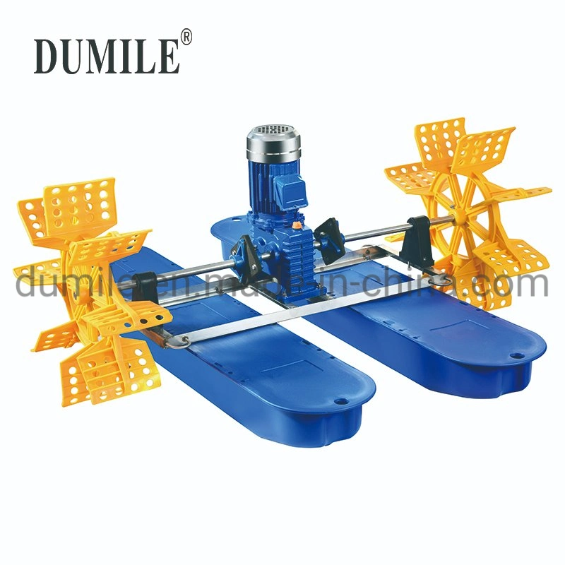 Floating Water Multi-Impeller Fish Pond Paddle Wheel Aerator Splash Pond Aerator for Aquaculture