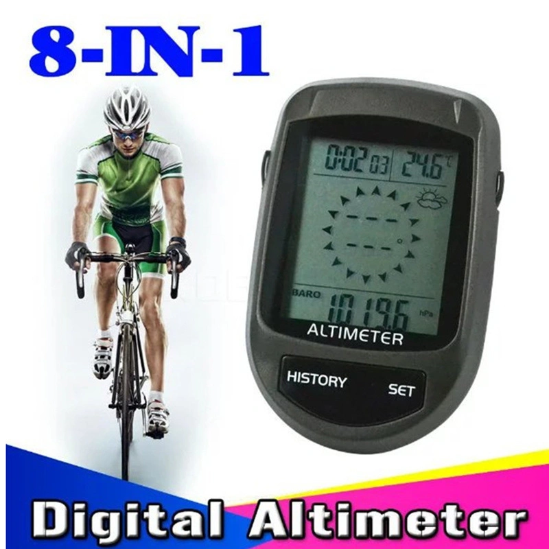 Barometer Thermometer Cycling 8 in 1 Digital LCD Altimeter Compass Ci19155